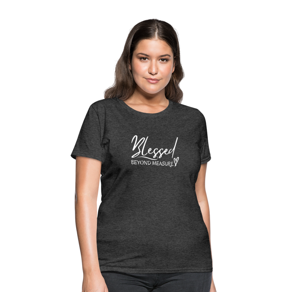 Blessed Beyond Measure Shirt - heather black