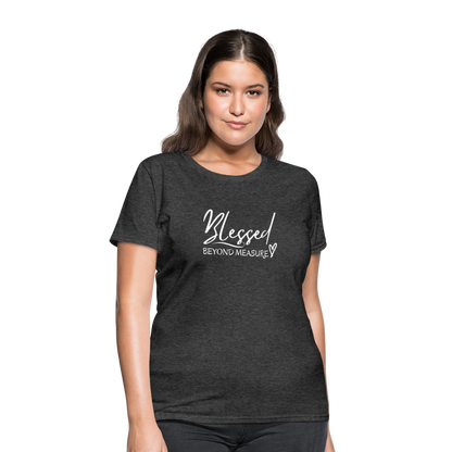 Blessed Beyond Measure Shirt - heather black