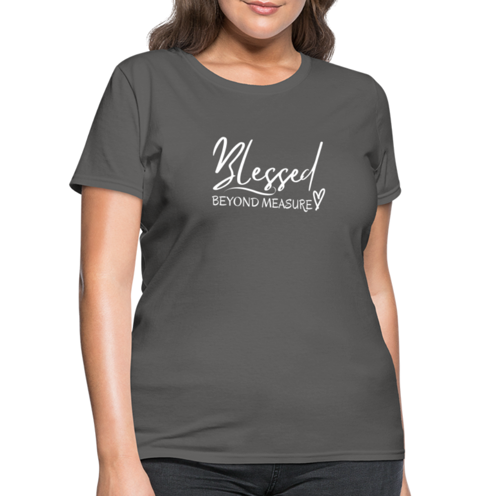 Blessed Beyond Measure Shirt - charcoal