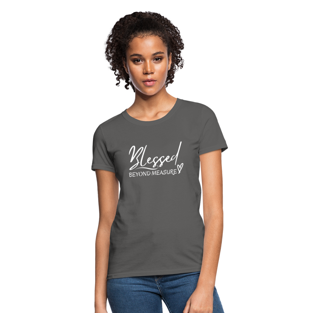 Blessed Beyond Measure Shirt - charcoal