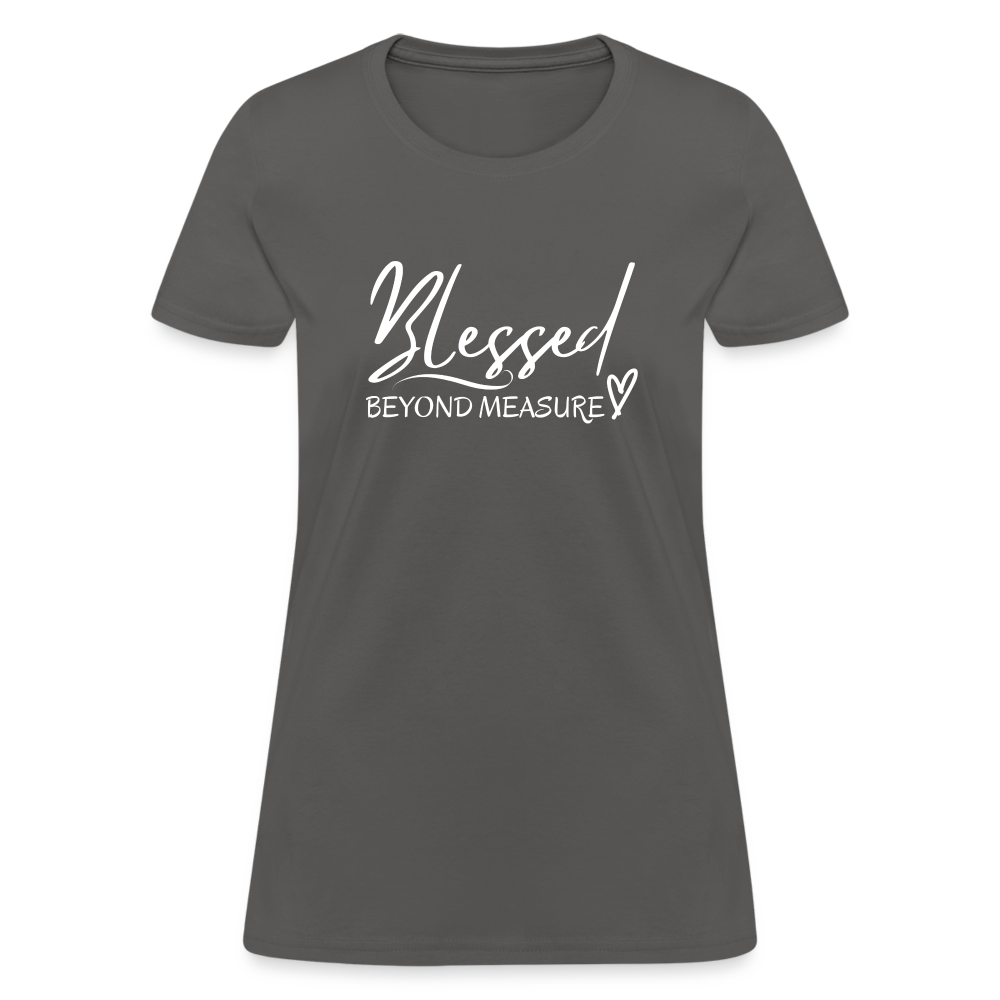 Blessed Beyond Measure Shirt - charcoal