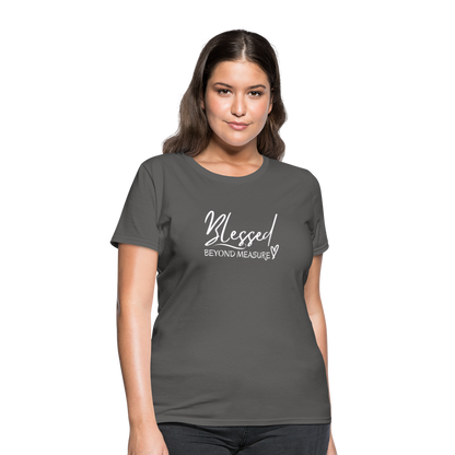 Blessed Beyond Measure Shirt - charcoal