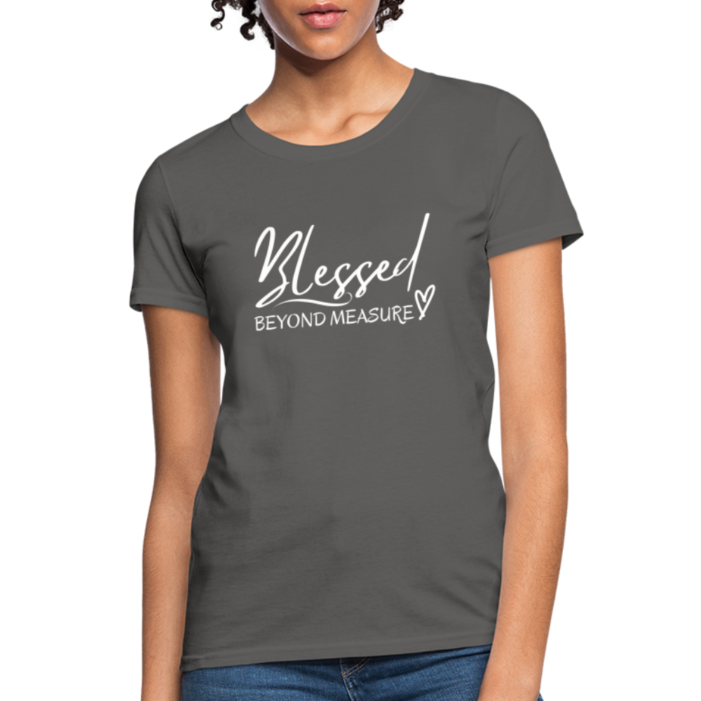 Blessed Beyond Measure Shirt - charcoal