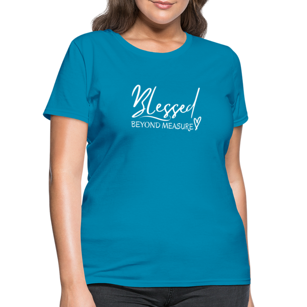 Blessed Beyond Measure Shirt - turquoise