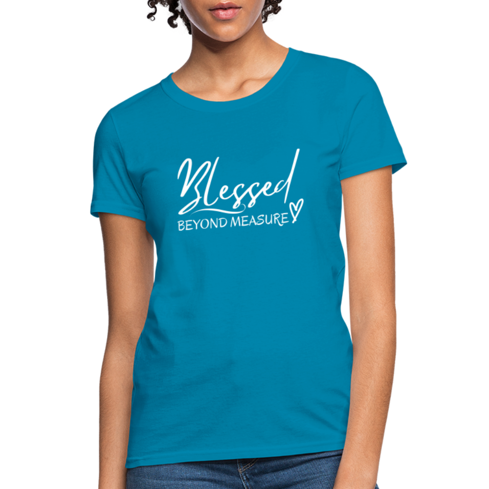 Blessed Beyond Measure Shirt - turquoise