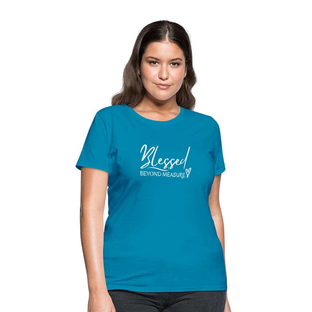 Blessed Beyond Measure Shirt - turquoise