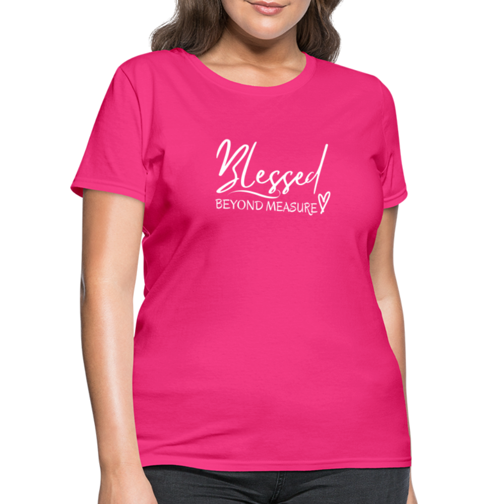 Blessed Beyond Measure Shirt - fuchsia