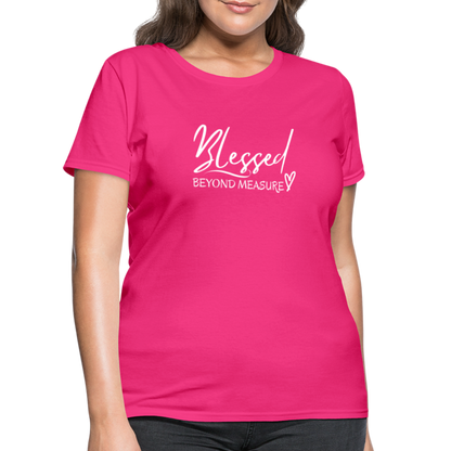 Blessed Beyond Measure Shirt - fuchsia