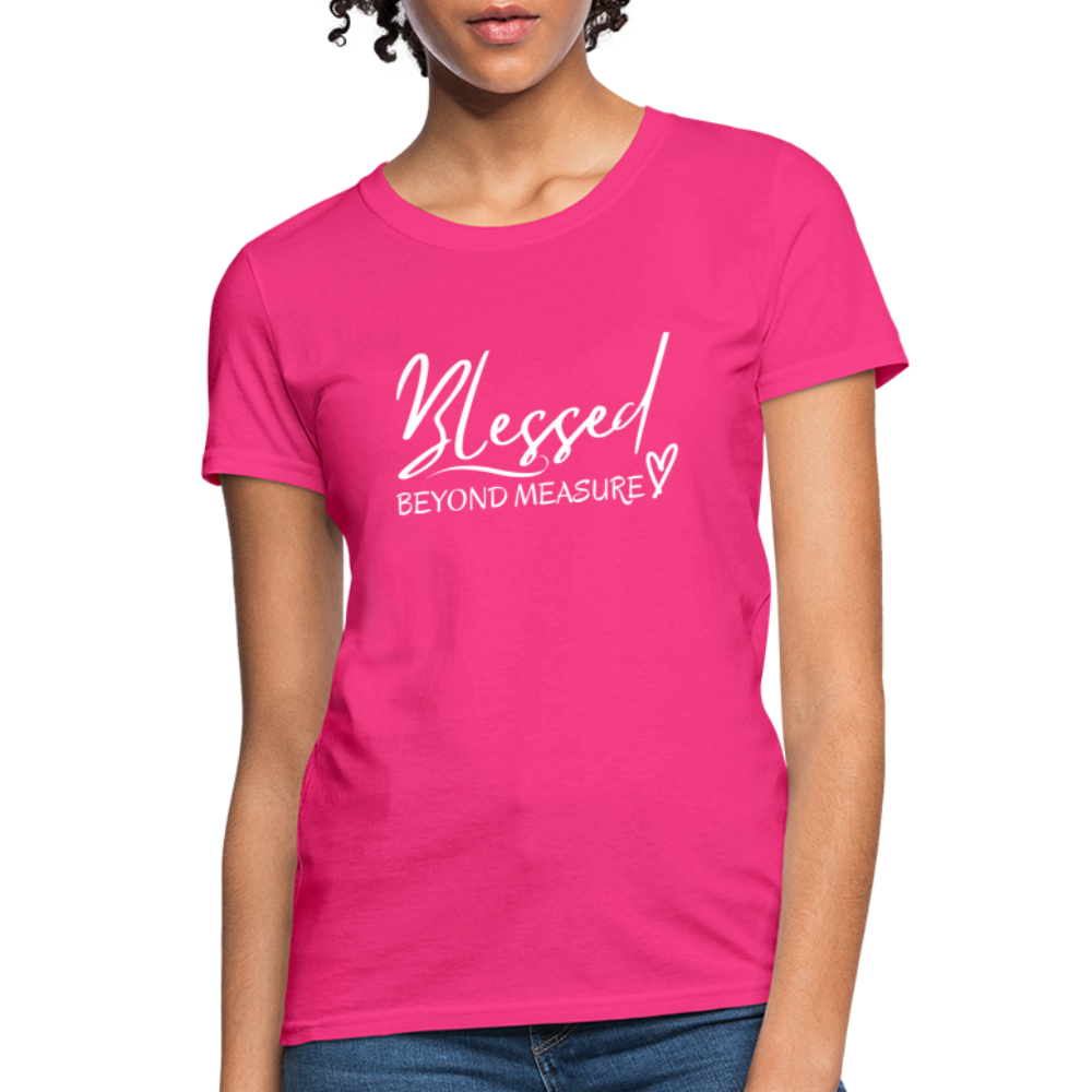 Blessed Beyond Measure Shirt - fuchsia