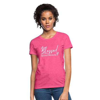 Blessed Beyond Measure Shirt - heather pink