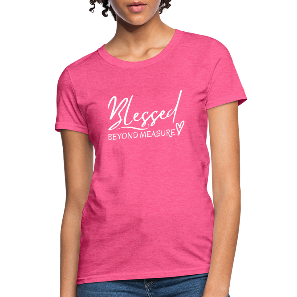 Blessed Beyond Measure Shirt - heather pink