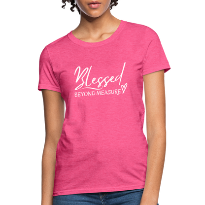 Blessed Beyond Measure Shirt - heather pink