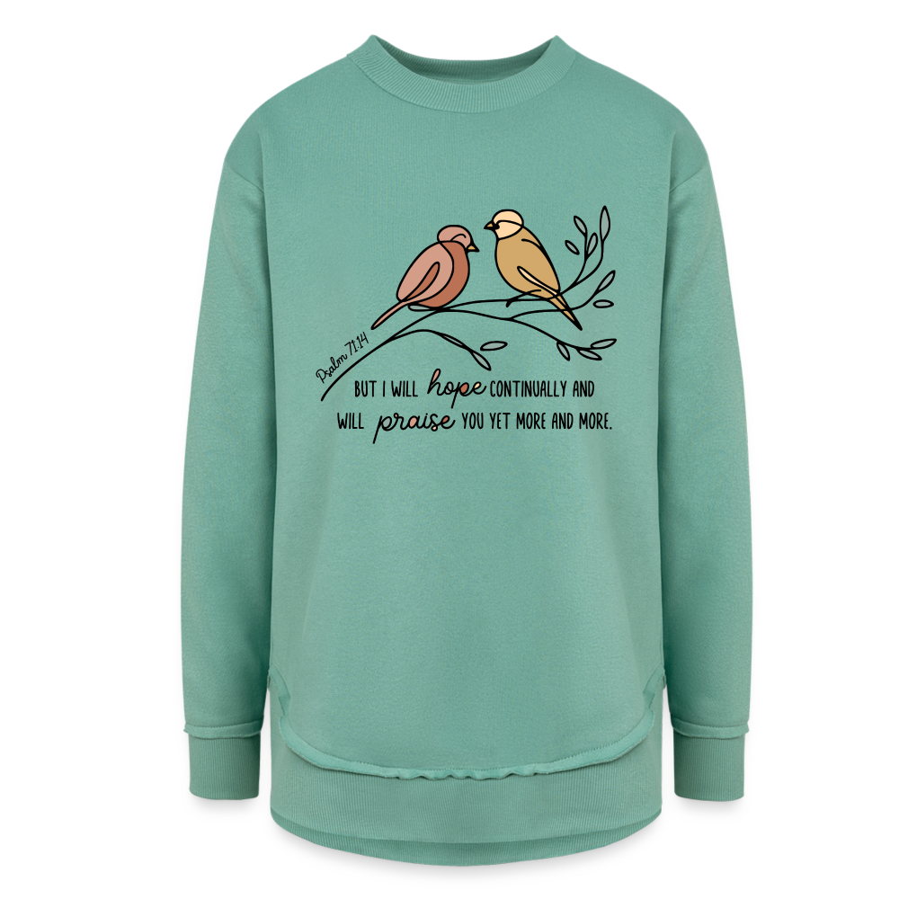 But I Will Hope Continually Psalm 71:14 Sweatshirt - saltwater