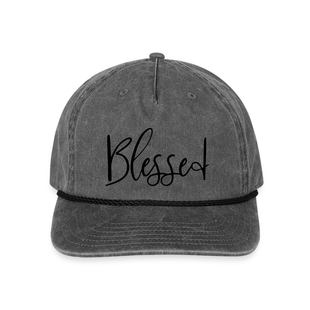 Blessed Hat - washed black