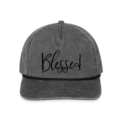 Blessed Hat - washed black