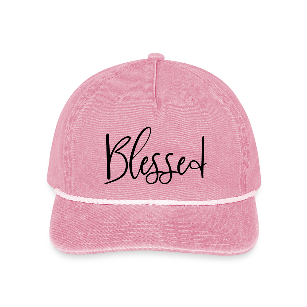 Blessed Hat - washed pink