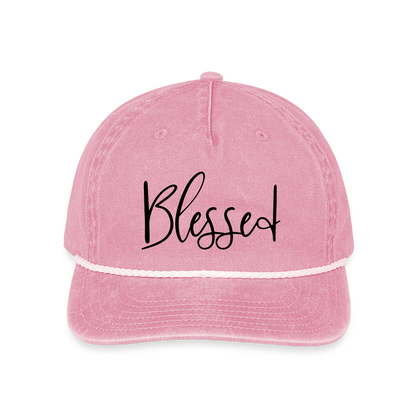 Blessed Hat - washed pink