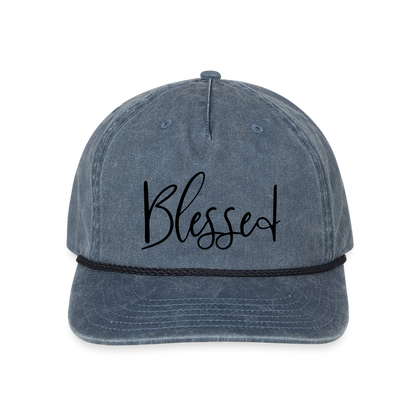 Blessed Hat - washed navy