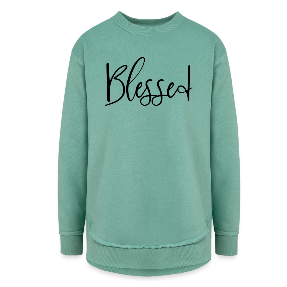 Blessed Women's Long Sleeve Tunic - saltwater