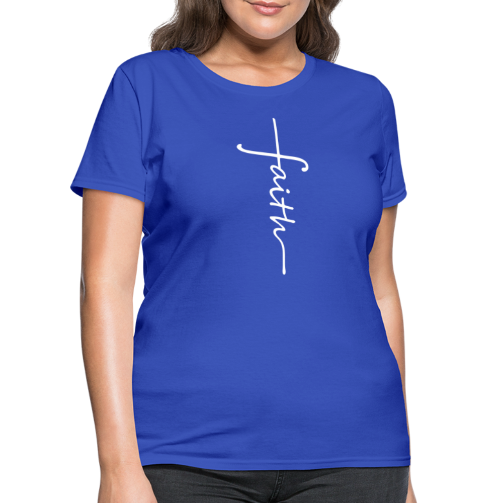 Faith Shirt - royal blue