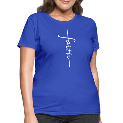 Faith Shirt - royal blue