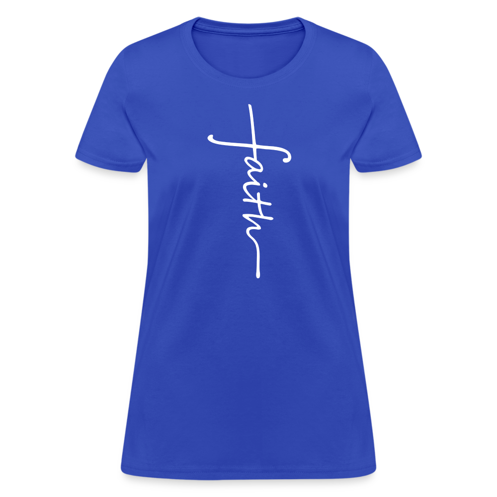 Faith Shirt - royal blue