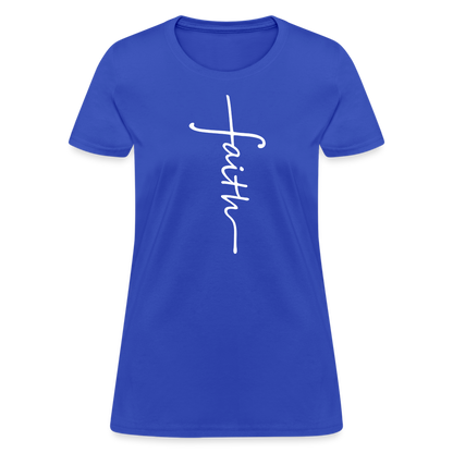 Faith Shirt - royal blue