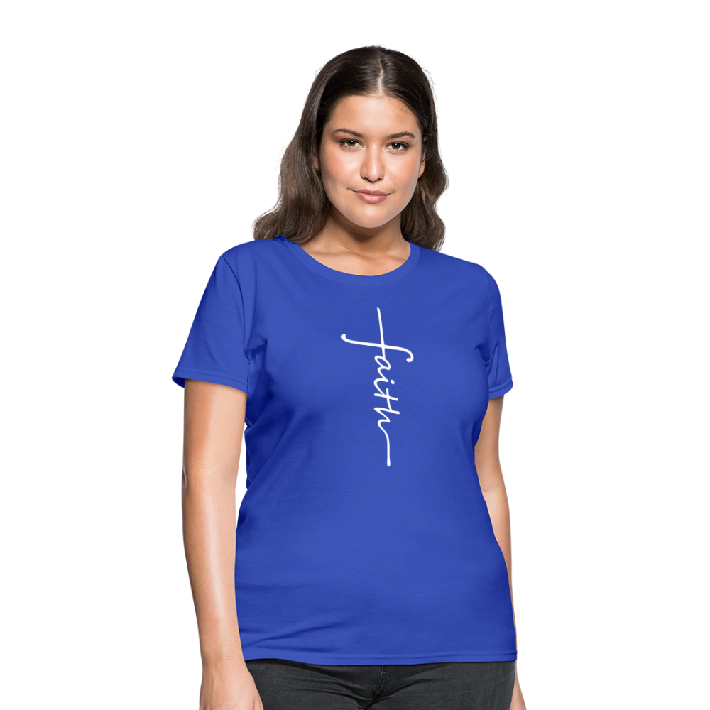 Faith Shirt - royal blue