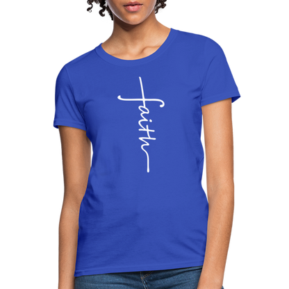 Faith Shirt - royal blue