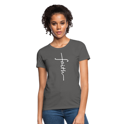 Faith Shirt - charcoal