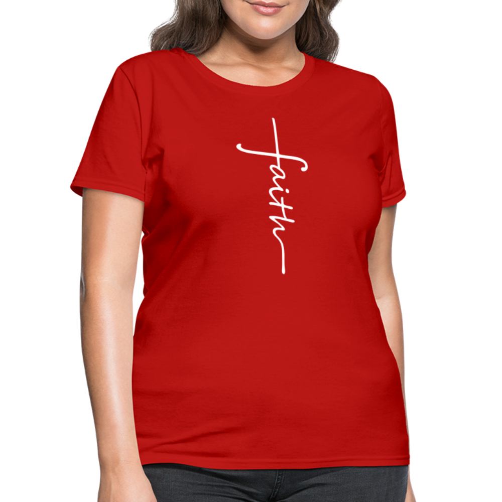 Faith Shirt - red