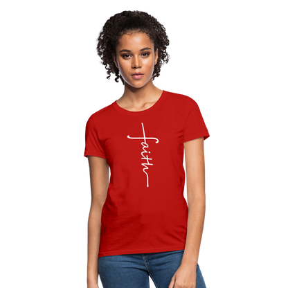 Faith Shirt - red