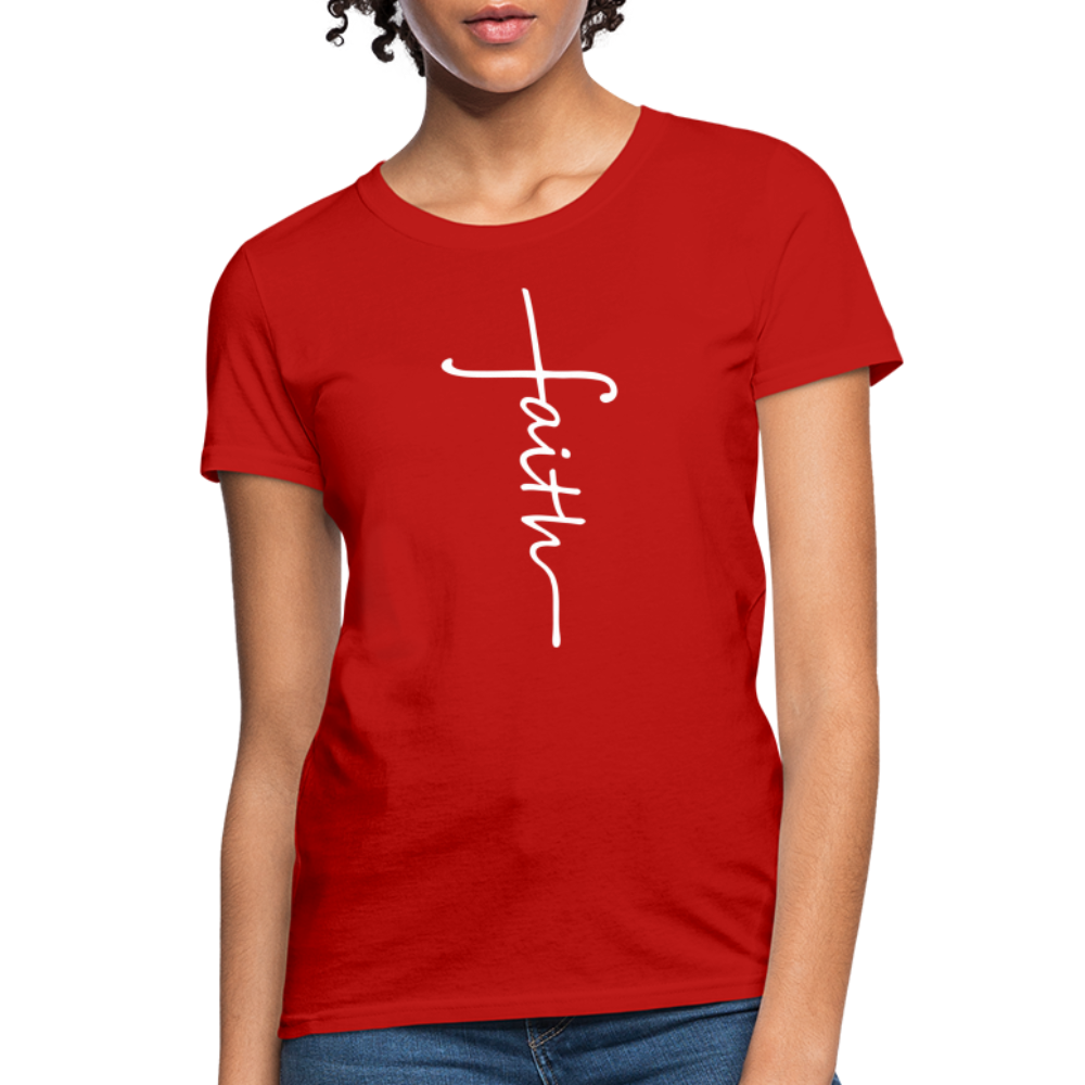 Faith Shirt - red