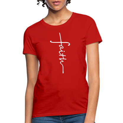 Faith Shirt - red