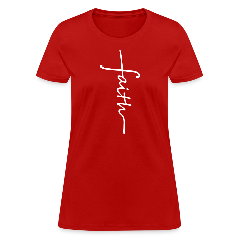 Faith Shirt - red