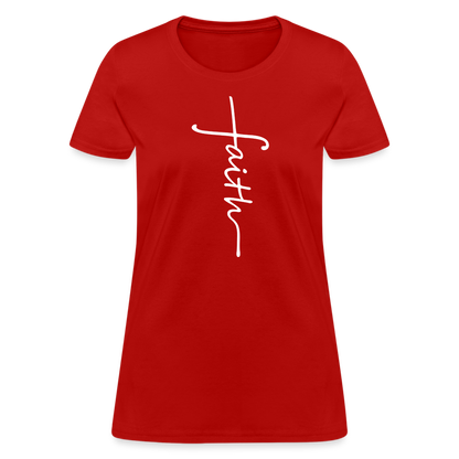 Faith Shirt - red