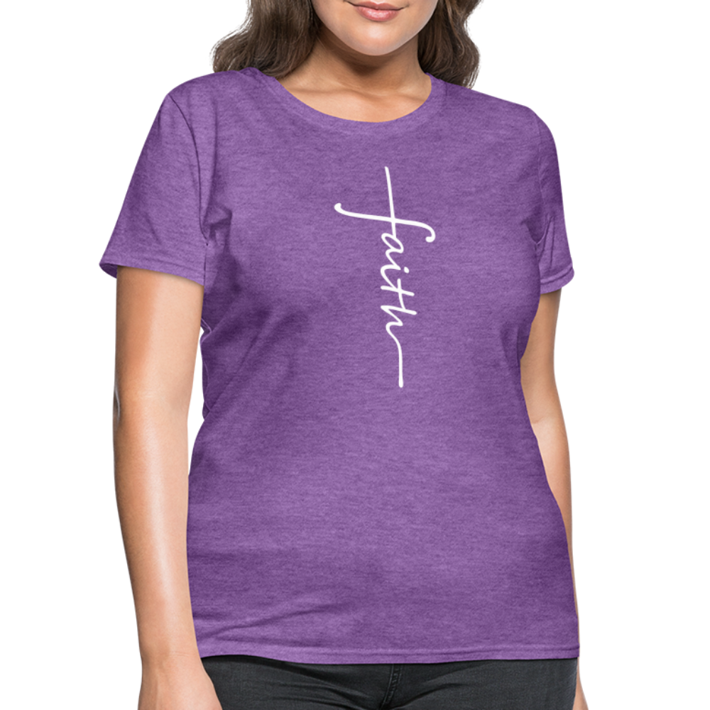 Faith Shirt - purple heather