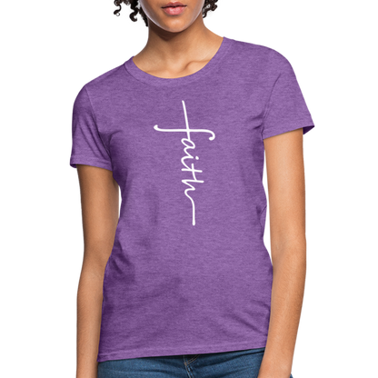 Faith Shirt - purple heather