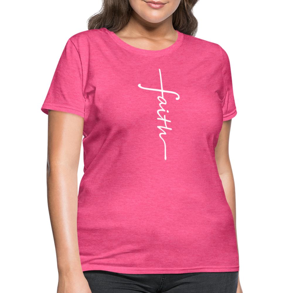 Faith Shirt - heather pink