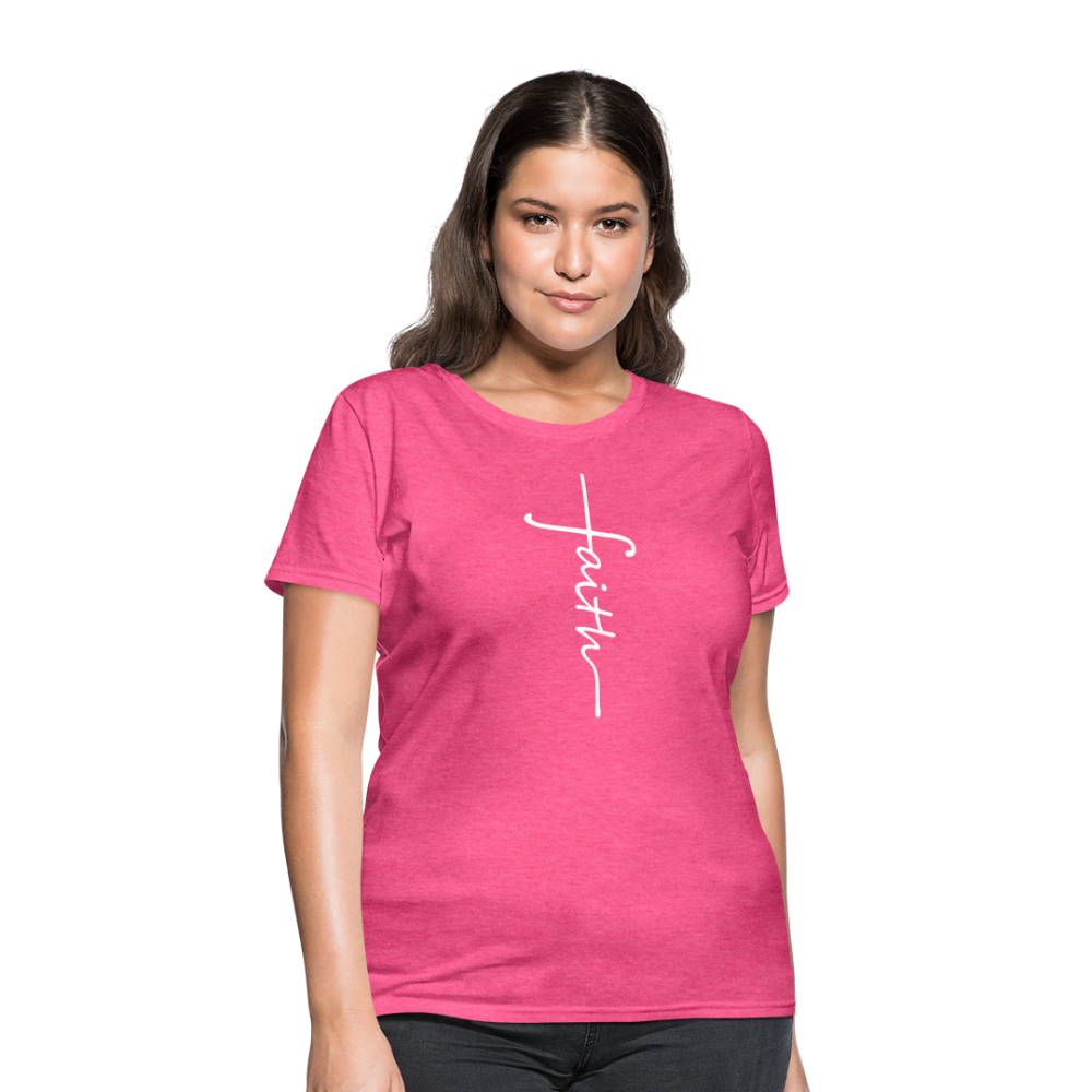 Faith Shirt - heather pink