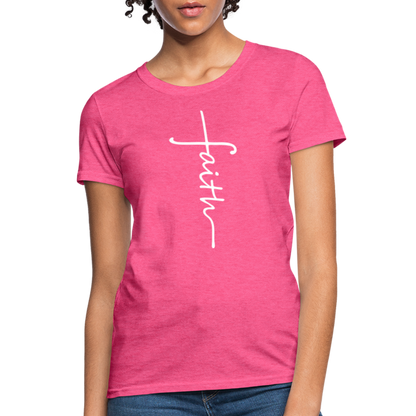 Faith Shirt - heather pink