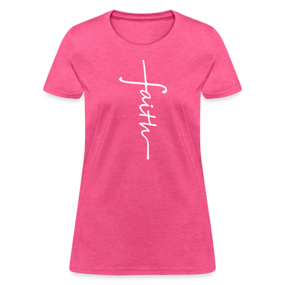 Faith Shirt - heather pink