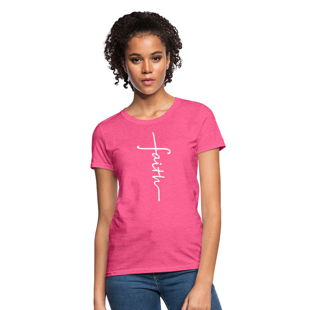 Faith Shirt - heather pink