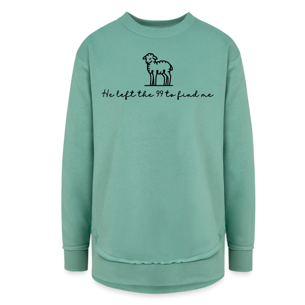 He Left the 99 to Find Me Women’s Weekend Tunic Long Sleeve - saltwater