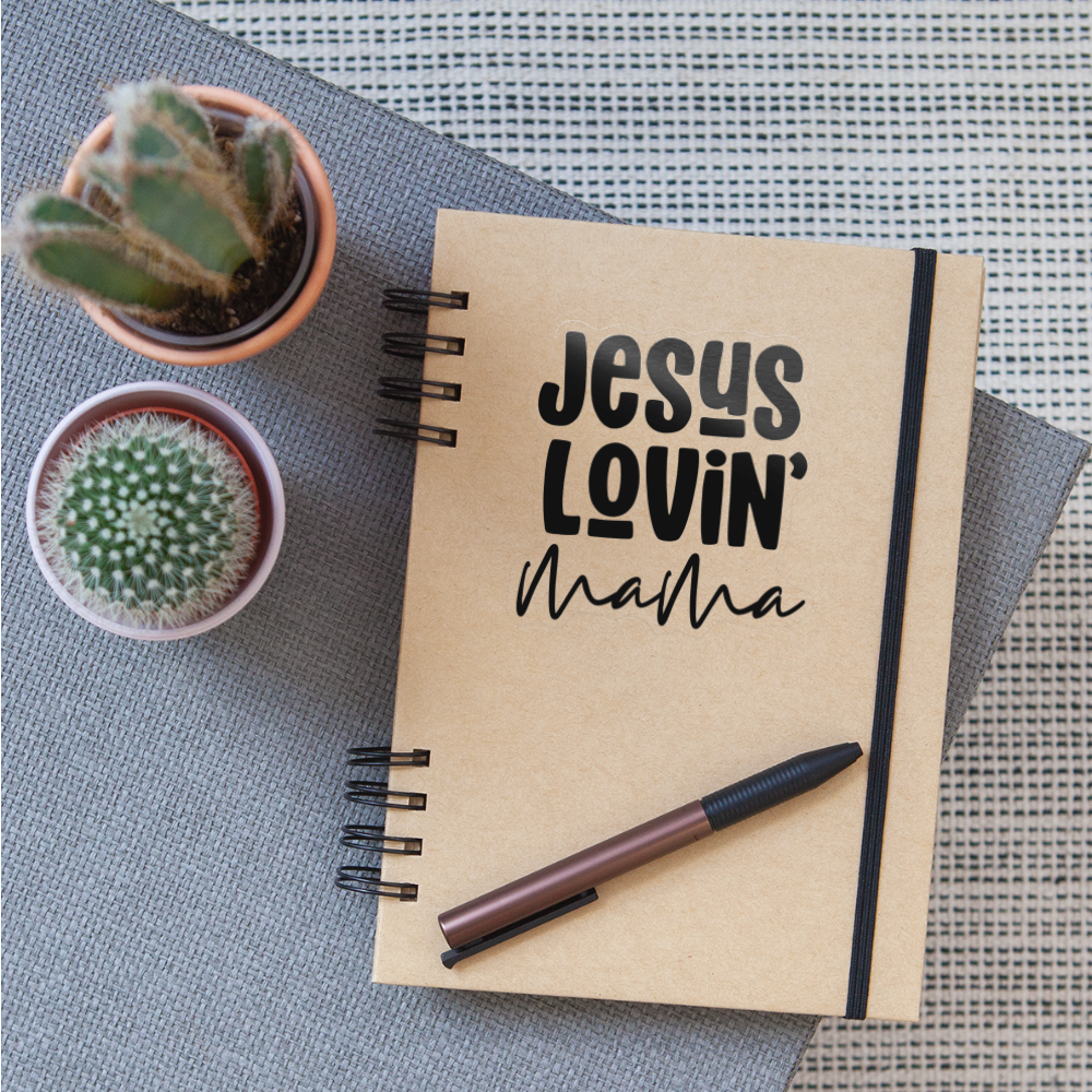 Jesus Lovin Mama Sticker - transparent glossy