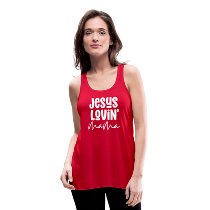 Jesus Lovin' Mama Women's Tank - red