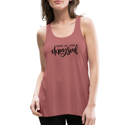 Praise the Lord Oh My Soul Women's Tank - mauve