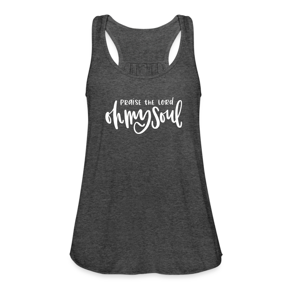 Praise the Lord Oh My Soul Women's Tank - deep heather