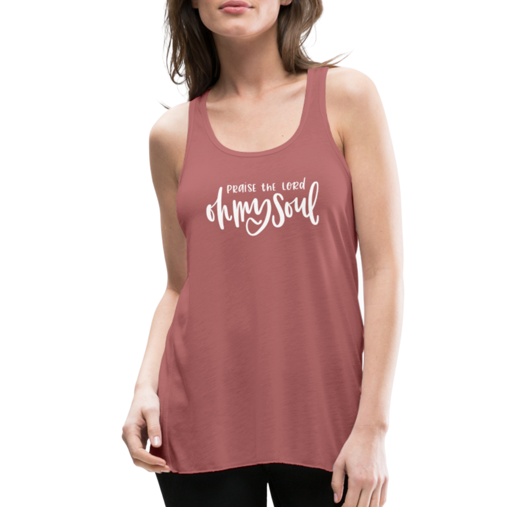 Praise the Lord Oh My Soul Women's Tank - mauve