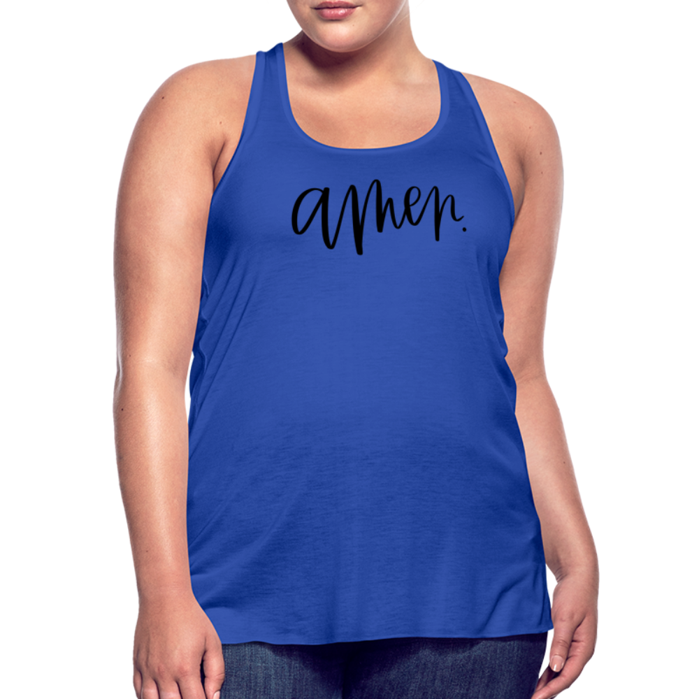 Amen Women's Tank - royal blue